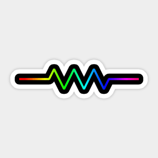 Resist Rainbow Sticker